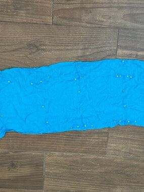 Bahamian Hand-Threaded Sequin Sarong Swim Cover-Up
